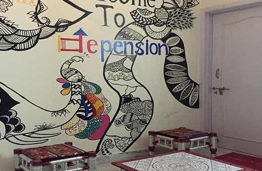 Review of Le Pension ,A perfect hostel for backpackers in the Pink city.