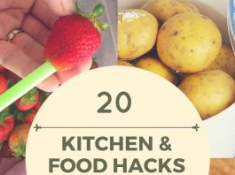 kitchen hacks food hacks