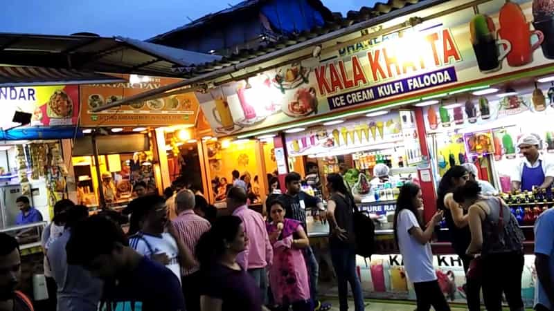 chaat in juhu 