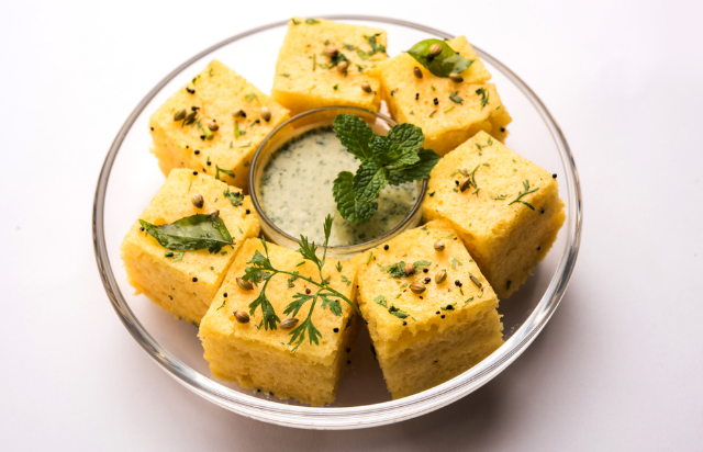 dhokla Gujarati snack