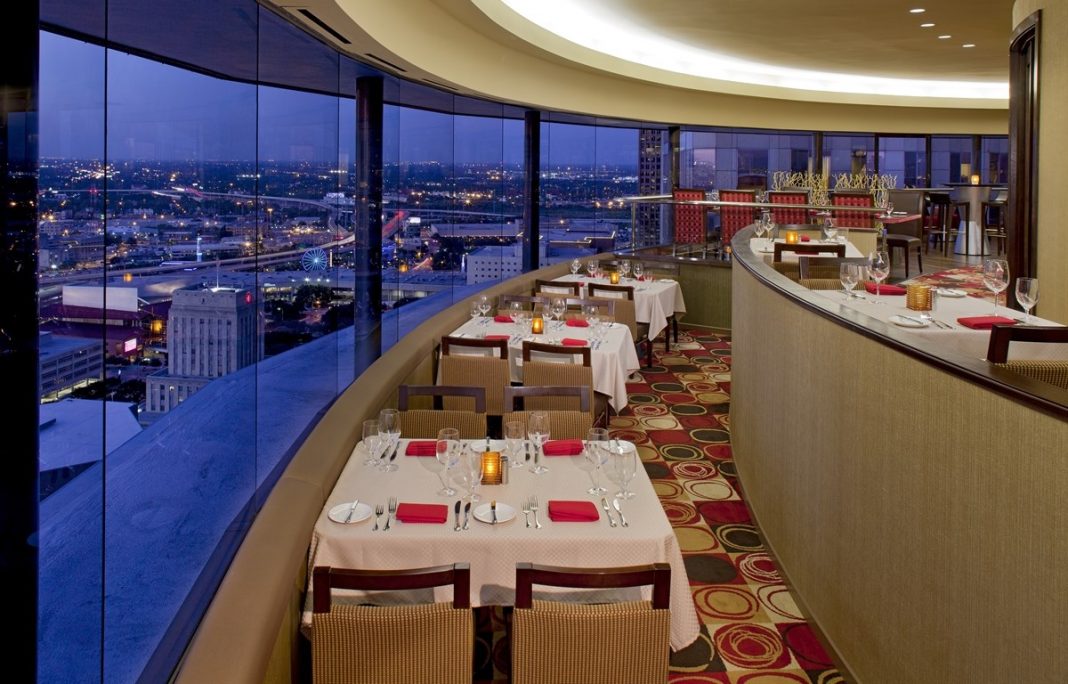 Romantic Restaurant spindletop houston