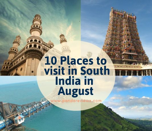 Places to visit in South India in August